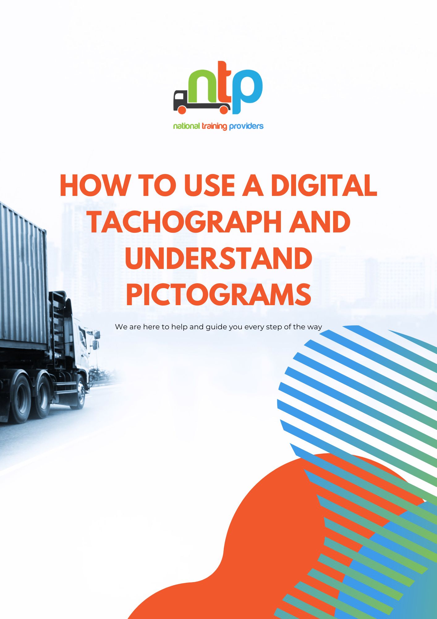 Request the digital tachograph course information guide
